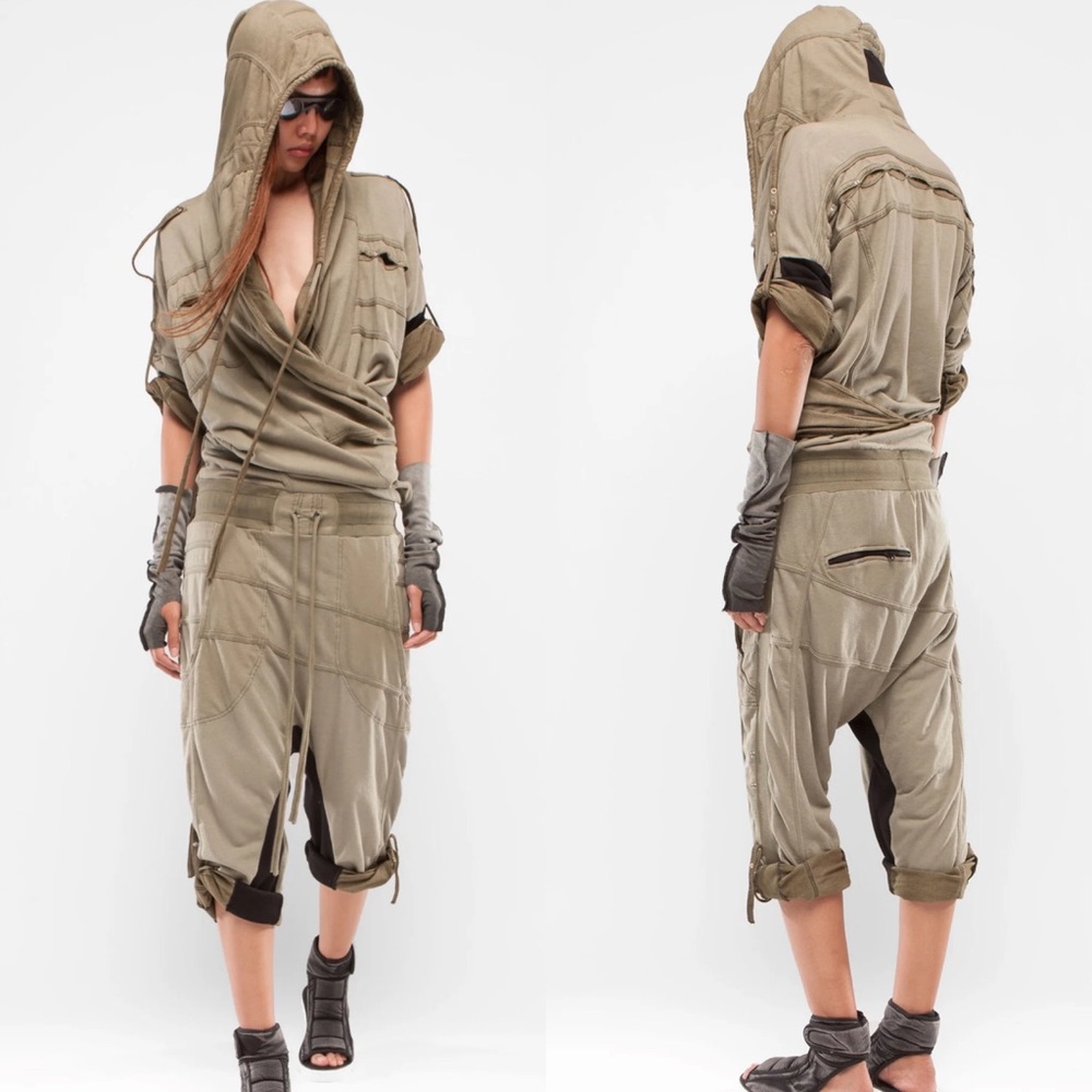Demobaza Army Green Rishi W. Limited Edition Overall Size M